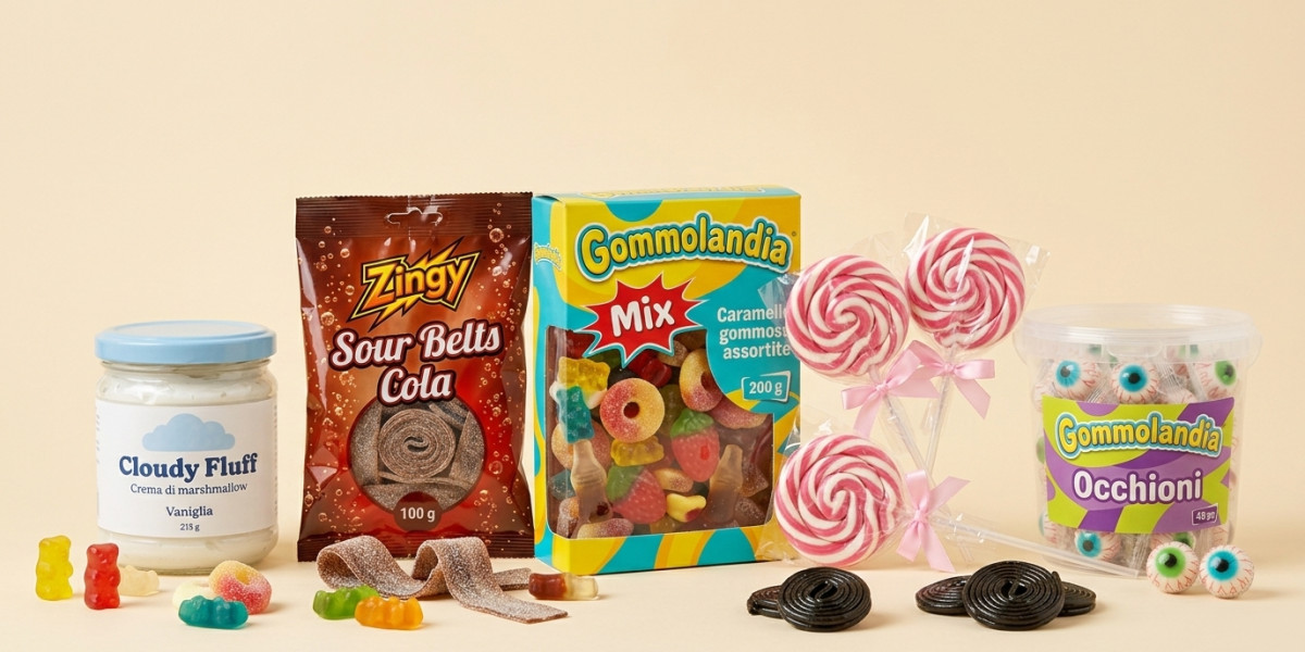 Candies, gummies and lollipops