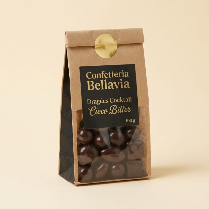 Bellavia Dragées Cocktail Cioco Bitter - 100 g Bellavia Dragées Cocktail Cioco Bitter - 100 g