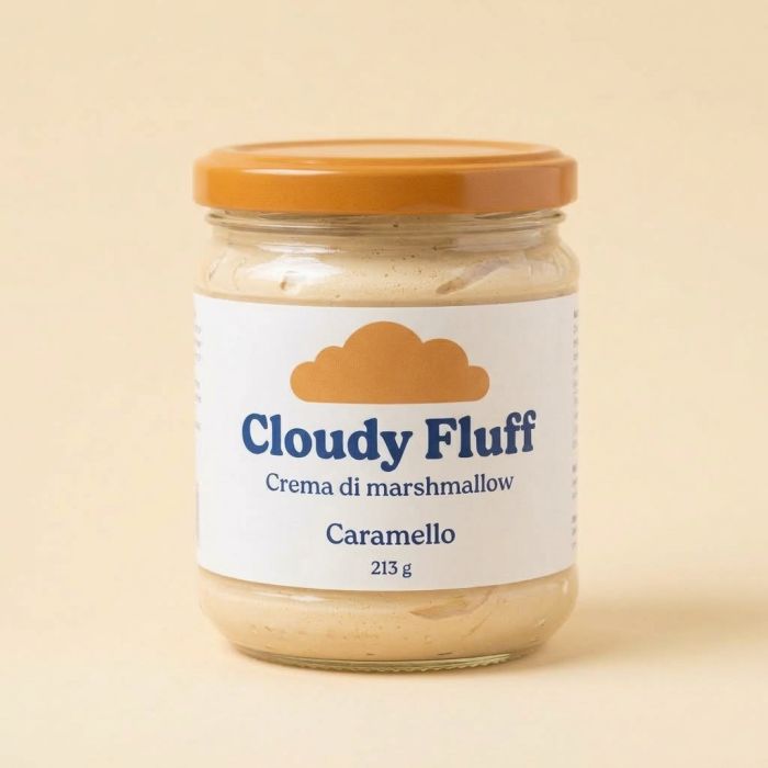 Cloudy Fluff Crema di marshmallow al Caramello - 213 g Cloudy Fluff Crema di marshmallow al Caramello - 213 g