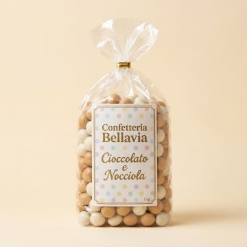 Bellavia Confetti cioccolato e nocciola - 1 kg