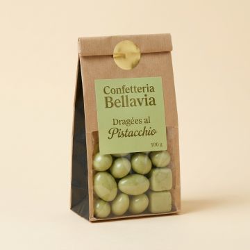 Bellavia Drag&eacute;es al Pistacchio - 100 g