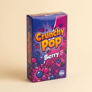 Crunchy Pop Berry - Caramelle croccanti frizzanti, box 150 g