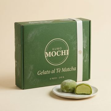 Kumo Mochi Gelato al Tè Matcha - 6 pezzi