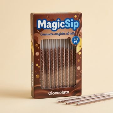 MagicSip Cannucce magiche al Cioccolato - 10 pezzi