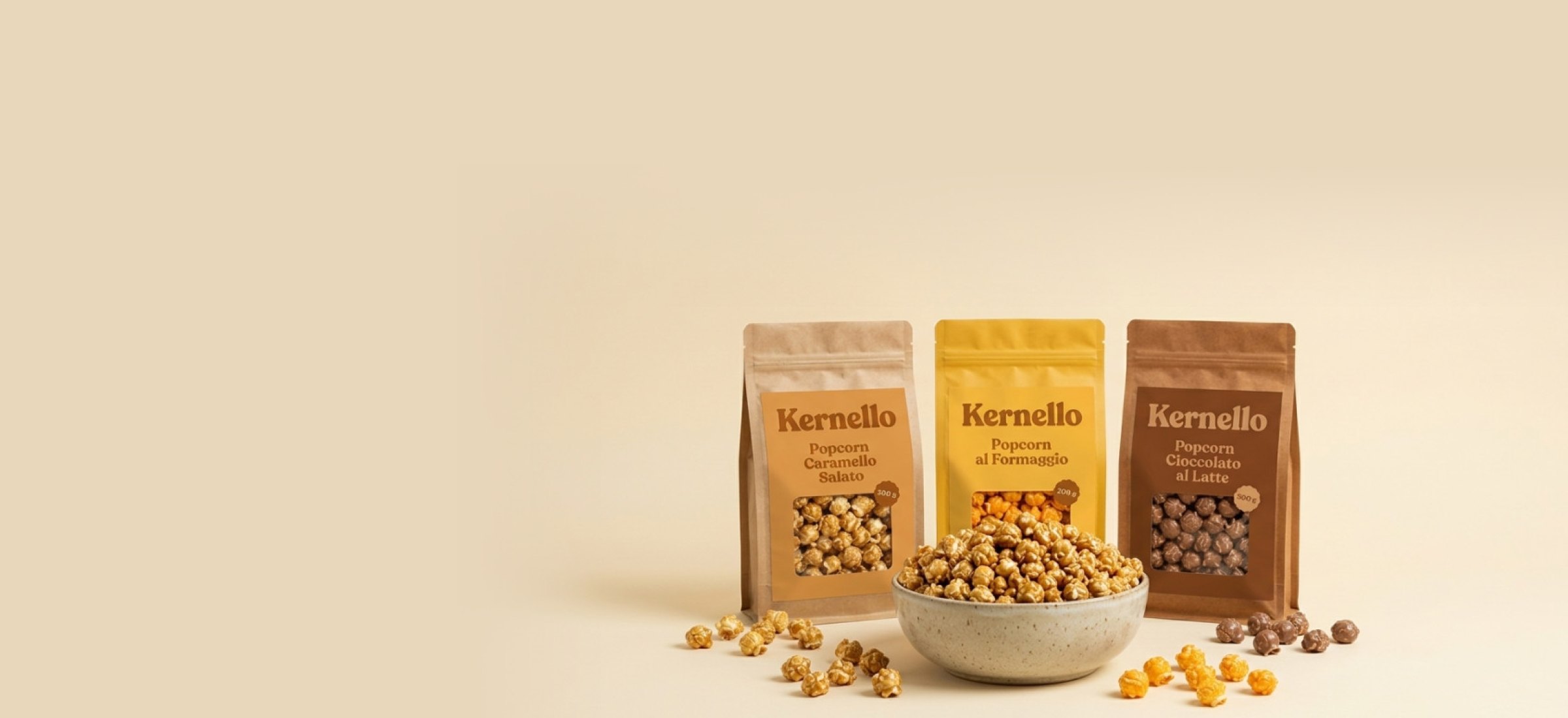 Kernello popcorn bags